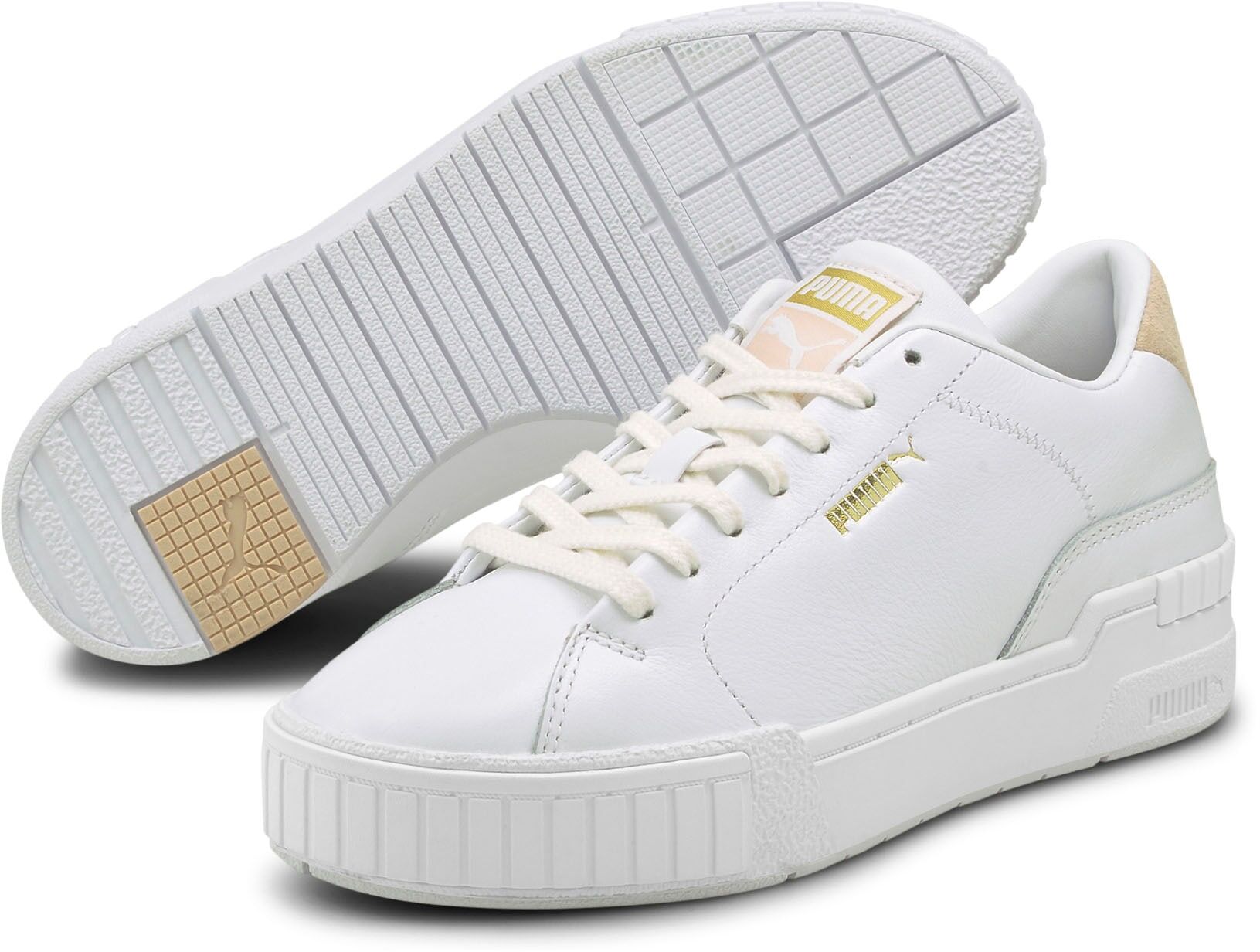 Puma Plateausneaker »Cali Sport Clean SD Wn's« beige Größe 36 37 37,5 38,5 38 39 40,5 40 41 42,5 42