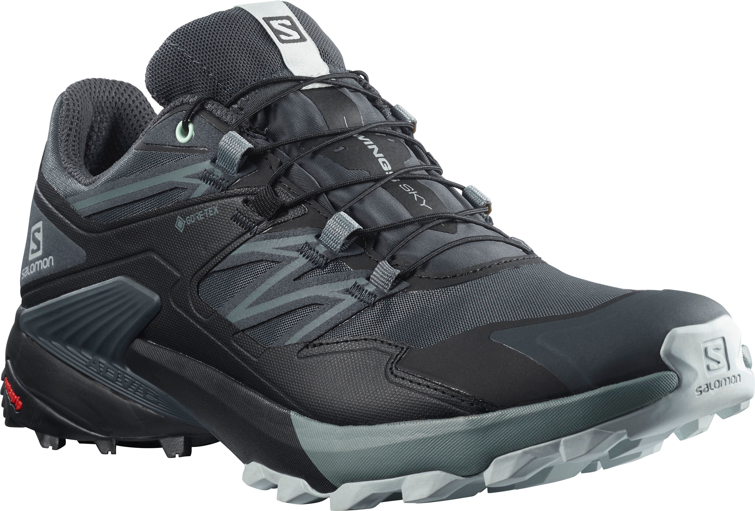 Salomon Laufschuh »Wings Sky Gore-Tex®«, wasserdicht schwarz Größe 37 38 38,5 39 40 40,5 41 42 42,5 43