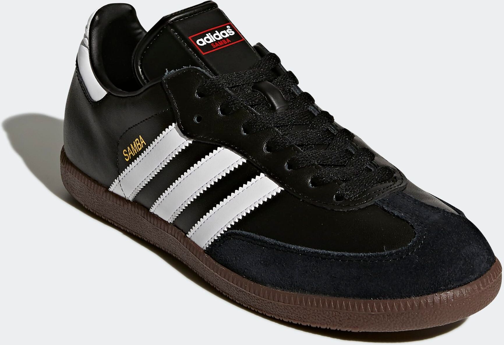 Adidas Performance Fussballschuh »SAMBA LEATHER« schwarz-weiss Größe 39 40 41 42 42,5 43 44,5 44 45 46 47 48