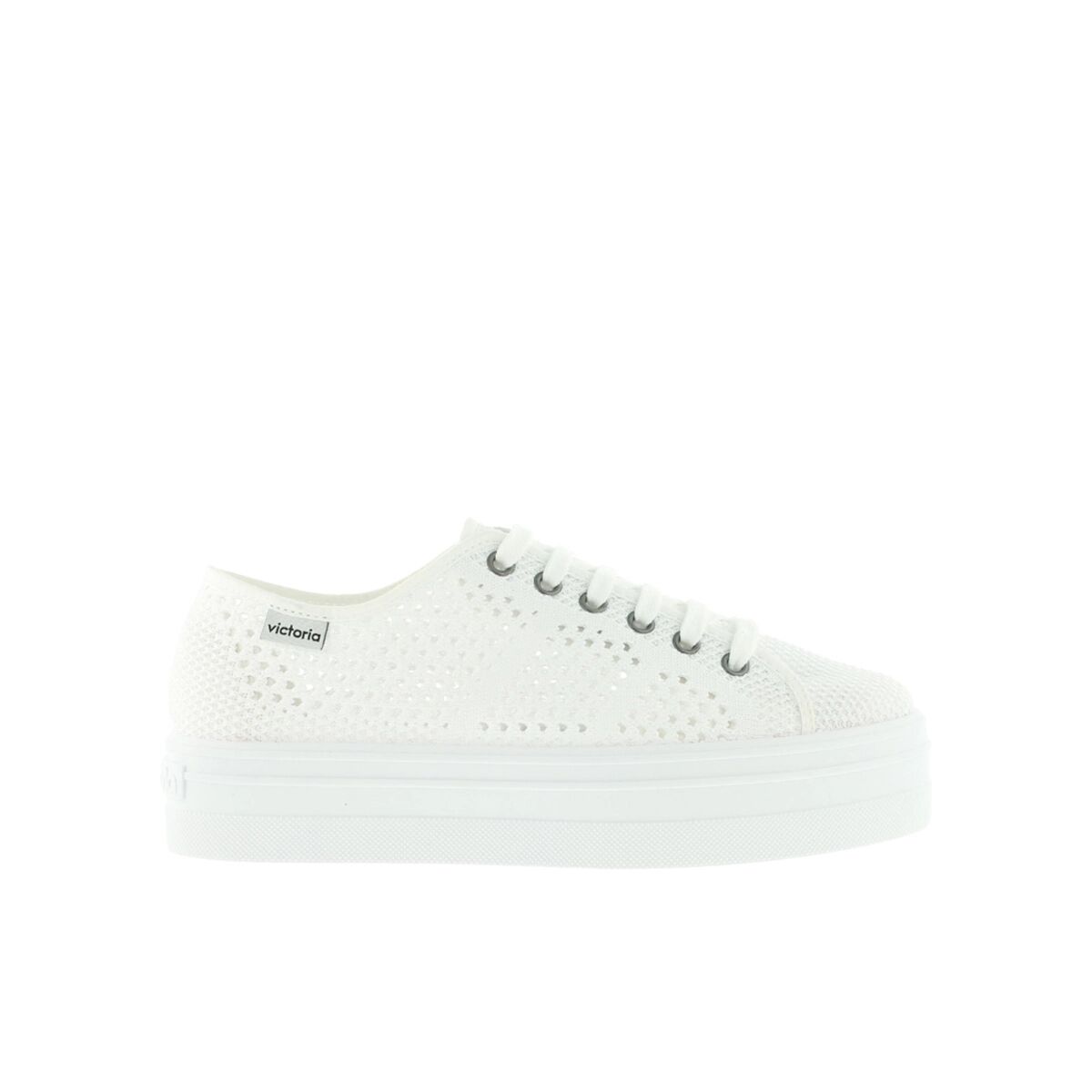 VICTORIA Sneakers Barcelona Tricot WEISS