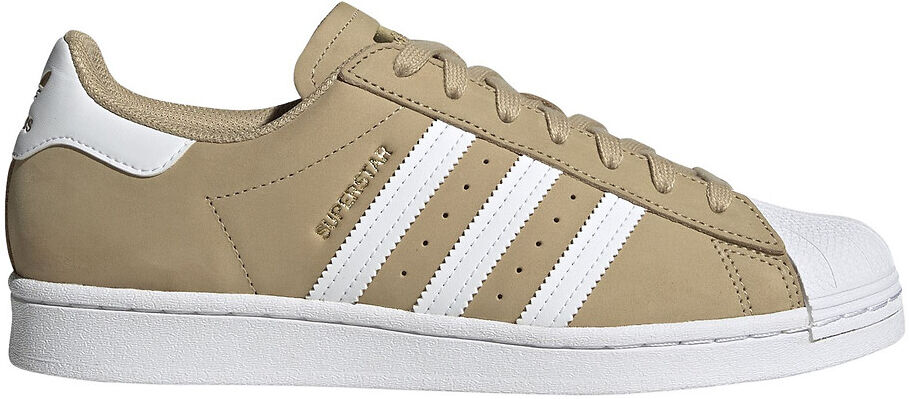 Adidas Sneakers Superstar, Leder BEIGE