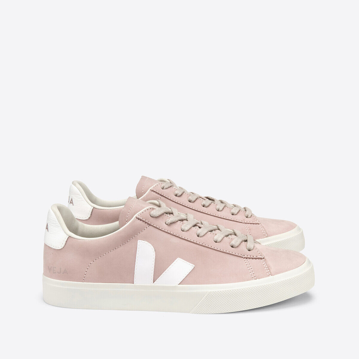 VEJA Ledersneakers CAMPO, Schnürung ROSA