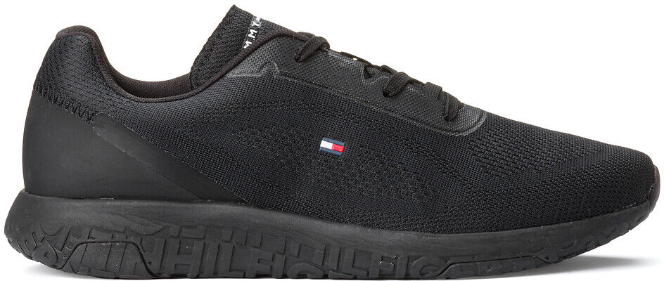 Tommy Hilfiger Sneakers Lightweight Tech, Mesh SCHWARZ