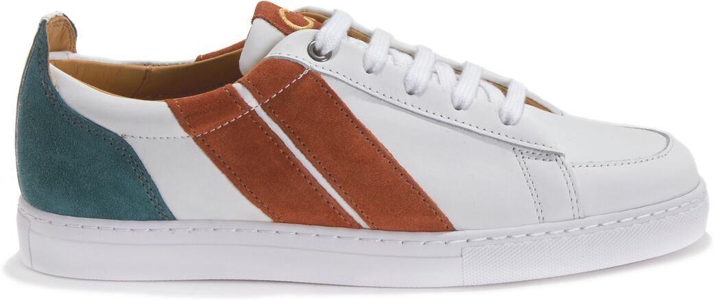 CAVAL Sneakers in Mismatched-Optik GINGER LAGOON WEISS