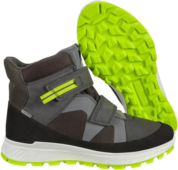 Ecco Klettstiefel EXOSTRIKE JUNIOR MID-CUT gefüttert in black/dark shadow