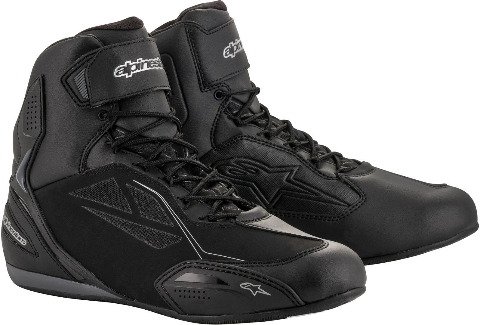 Alpinestars Stella Faster-3 Drystar Damen Motorradschuhe 38 Schwarz Silber