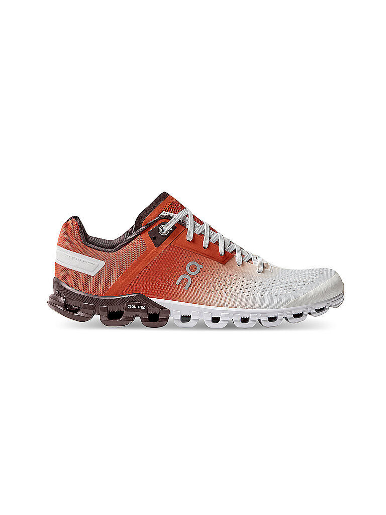 ON Damen Laufschuhe Cloudflow RUST WHITE rot   Größe: 37   35 Auf Lager Damen 37