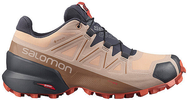 SALOMON Damen Traillaufschuhe Speedcross 5 GTX braun   Größe: 40 2/3   414617 Auf Lager Damen 40 2/3