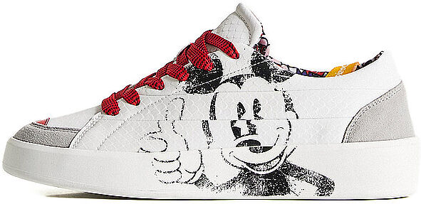 DESIGUAL Sneaker Mickey Mouse weiß   Damen   Größe: 37   22SSKP12