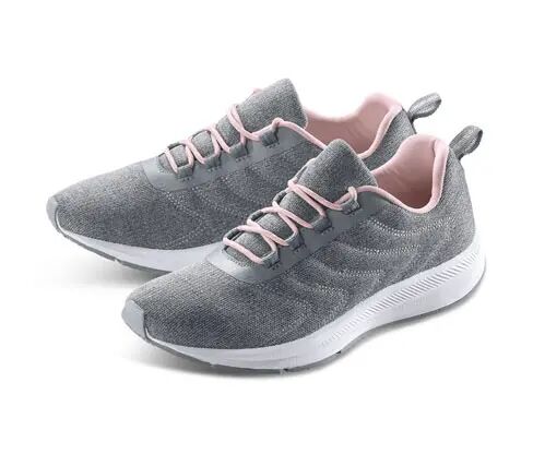 Tchibo - Sneaker - Grau/Meliert - Gr.: 41 Kunststoff Grau 41