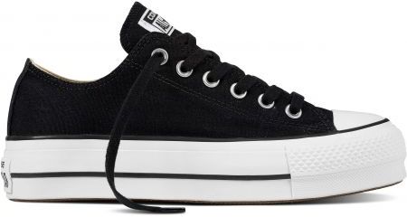 Converse BOTY CONVERSE CHT ALL STAR CANVAS PLATFO - černá - US6