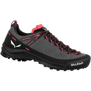 Salewa Wildfire Canvas Grau, Damen Hiking- & Approach-Schuhe, Größe EU 42 - Farbe Onyx - Black