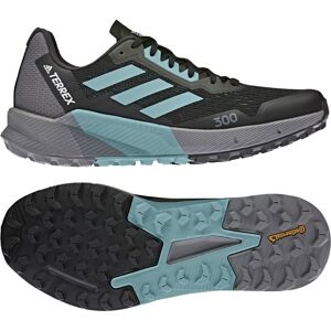 Adidas Terrex Agravic Flow 2 Schwarz, Damen Trailrunning- & Laufschuhe, Größe EU 40 - Farbe Core Black - Mint Ton - Ftwr White