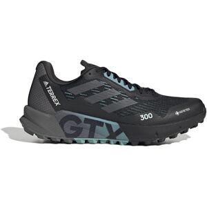 Adidas Terrex Agravic Flow 2 Gtx®® Schwarz, Damen Gore-Tex® Trailrunning- & Laufschuhe, Größe EU 37 1/3 - Farbe Core Black - Grey Six - Mint Ton