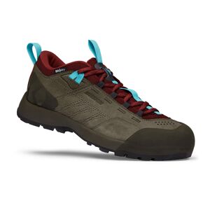 Black Diamond Mission Leather Low Waterproof Approach Shoe Grün, Damen Hiking- & Approach-Schuhe, Größe EU 41 - Farbe Malted - Grenadine