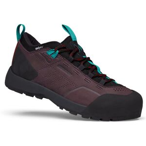 Black Diamond Mission Leather Low Waterproof Approach Shoe Rot, Damen Hiking- & Approach-Schuhe, Größe EU 39.5 - Farbe Mulberry - Black