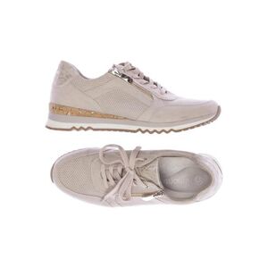 Marco Tozzi Damen Sneakers, beige, Gr. 38