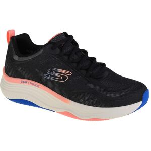 Skechers D' Lux Fitness 149833-Bkmt, Damen, Trainingsschuhe, Schwarz