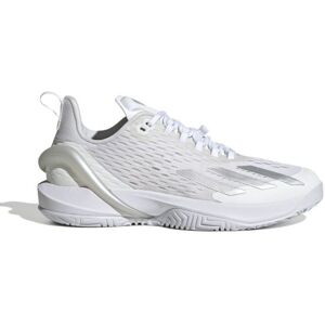 Damen-Tennisschuhe Adidas Adizero Cybersonic W - cloud white/silver metallic/grey one