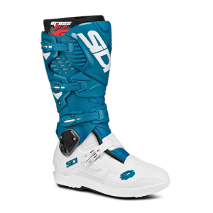 Crossstiefel Sidi Crossfire 3 SRS Weiß-Petrol 43