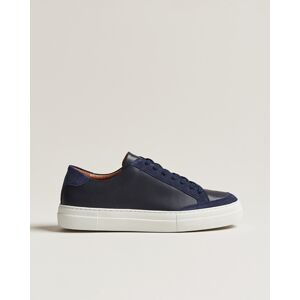 J.Lindeberg Art Signature Leather Sneaker Navy