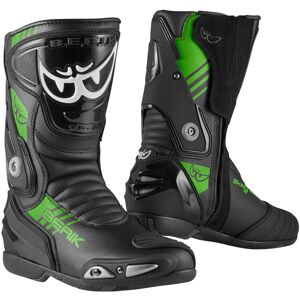 Berik Shaft 3.0 Motorradstiefel - Schwarz Grün - 38 - unisex