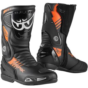 Berik Shaft 3.0 Motorradstiefel - Schwarz Orange - 38 - unisex