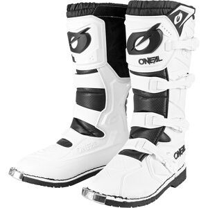 Oneal Rider Pro Motocross Stiefel - Weiss - 46 - unisex