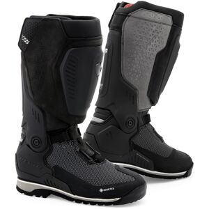 Revit Expedition GTX Motorrad Stiefel - Schwarz Grau - 47 - unisex