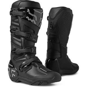 FOX Comp X Motocross Stiefel - Schwarz - 45 46 - unisex