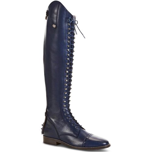 BUSSE Reitstiefel Laval Lederreitstiefel Blau