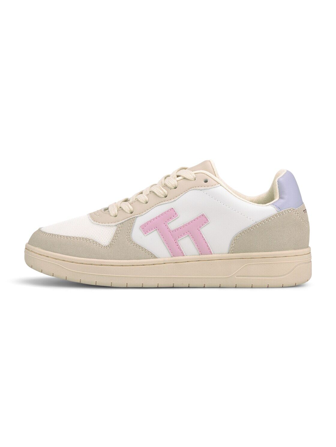 TOM TAILOR Damen Sneaker mit Logo, beige rose, Gr.39