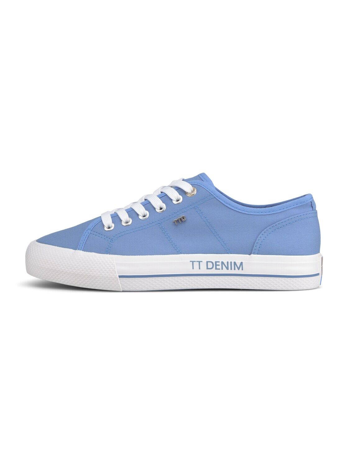 TOM TAILOR DENIM Damen schlichter Sneaker, blau, Gr.41