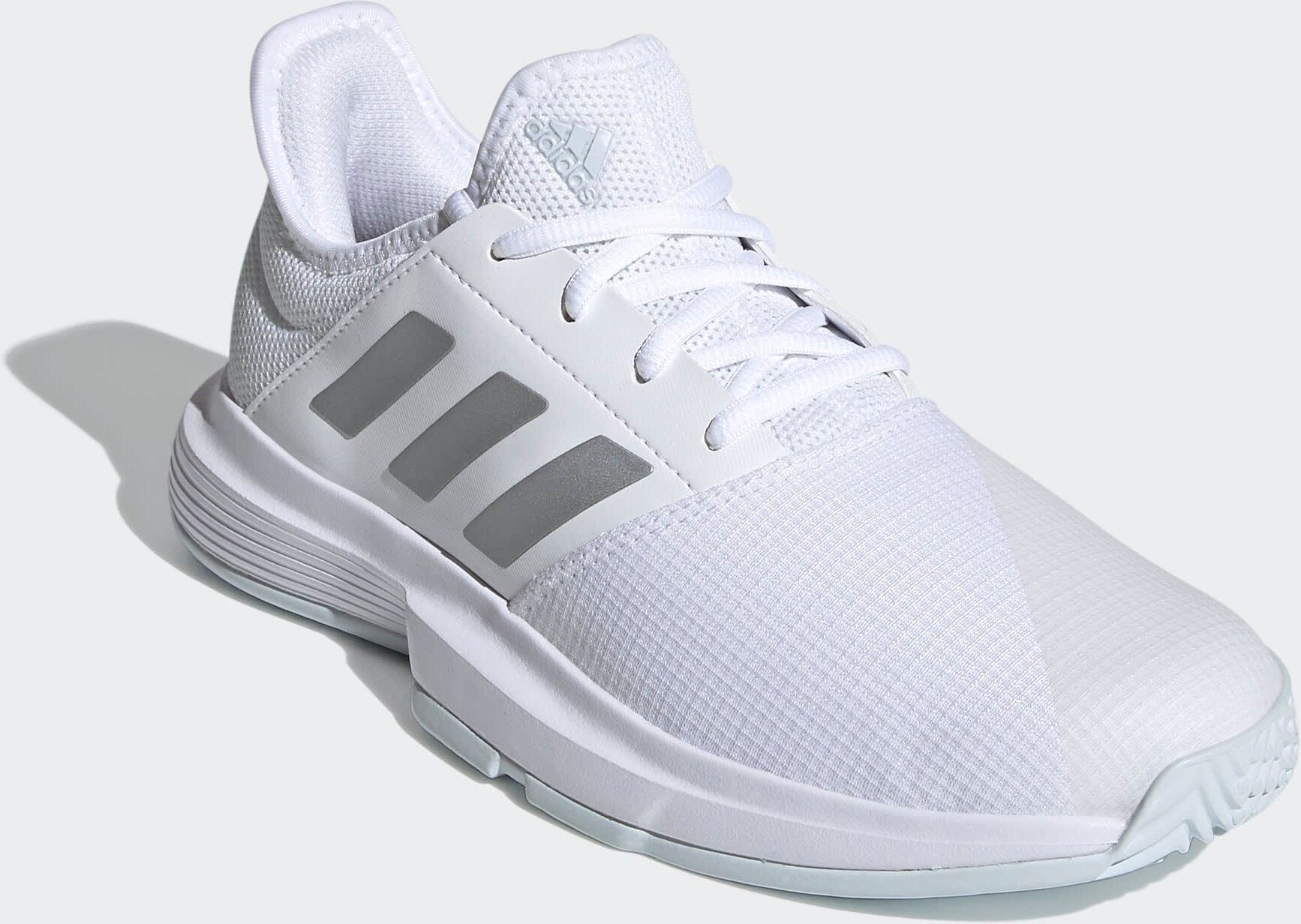 Adidas Performance »GAMECOURT TENNISSCHUH« Tennisschuh, weiß-altsilberfarben