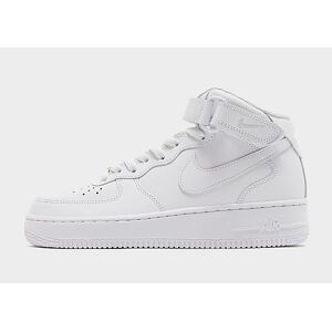 Nike Air Force 1 Mid Dame, White/White/White