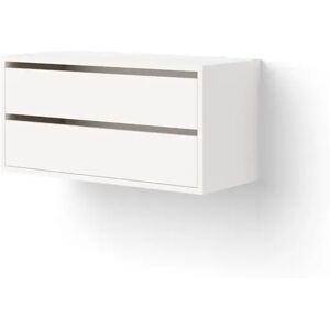 New Works Cabinet Low w. Drawers 38,4x79 cm - White