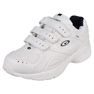 Hi-Tec Unisex Kids XT115 Ez Fitness Shoes White (White/Navy 011), 6 UK (39 EU)