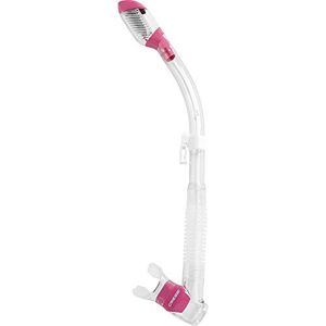 Cressi Adult Premium Dry Snorkel, pink