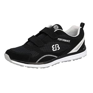 Brütting Unisex Performance V Fitnessschuhe, Schwarz Weiß, 37 EU