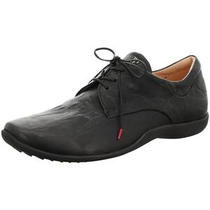 Think! Think Stone Men's Derby Lace-Up Shoes Black 45.5 EU