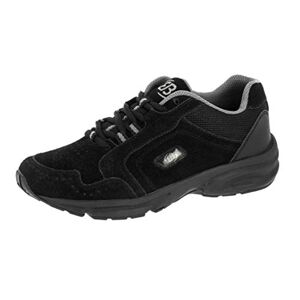 Brütting Unisex Circle Walking Shoes (Circle) black silver, size: 36 EU