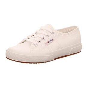 Superga 2750 Cotu Classic Mono, unisex adult sneakers, white (White 901), 44 EU (9.5 UK)