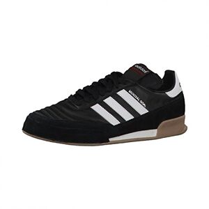 adidas Mundial Goal, Unisex Adults Football Training Shoes, Black (Black 1/Running White/Running White), 4 UK (36 2/3 EU)