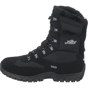 Lico Women's Saskia Snow Boots (Saskia) Black Grey, size: 37 eu