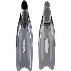 Cressi Gara Professional LD Long Blade Fins Silver, EU 42/43 (US 8/9)