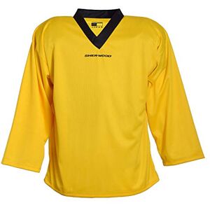 Sherwood Erwachsene Trainingstrikot Sher-Wood Practice Jersey, Gelb, M