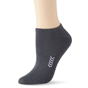 hummel Unisex Sokker Ankle Sokker Smu Socken, Castle Rock/Black, 10 (36-40) (Herstellergröße: (36-40)) EU