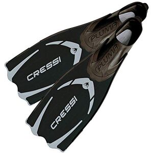 Cressi Adult Pluma Fins Dark, 5.5/6.5