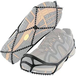 YakTrax Unisex Adult Walker Shoe Claws & Ice Spikes, Black (Black), Small