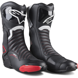 Alpinestars MC-Støvler  SMX-6 V2, Sort/Rød  3XL